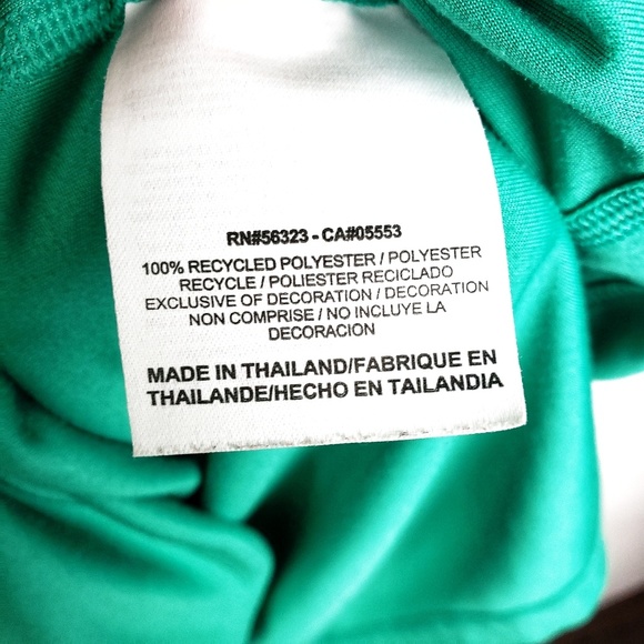 4/$25 Nike Dri Fit Green Recycled Tee Shirt 1XL - Picture 4 of 5